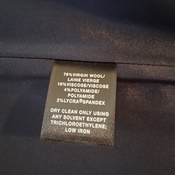 Lafayette 148 New York Virgin Wool Blazer Size NWT 14 - Picture 5 of 7